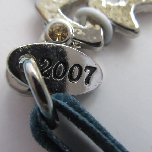 First Issue Liz Claiborne Snowflake Christmas Tree Ornament 2007 NEW in Box - Picture 3 of 11